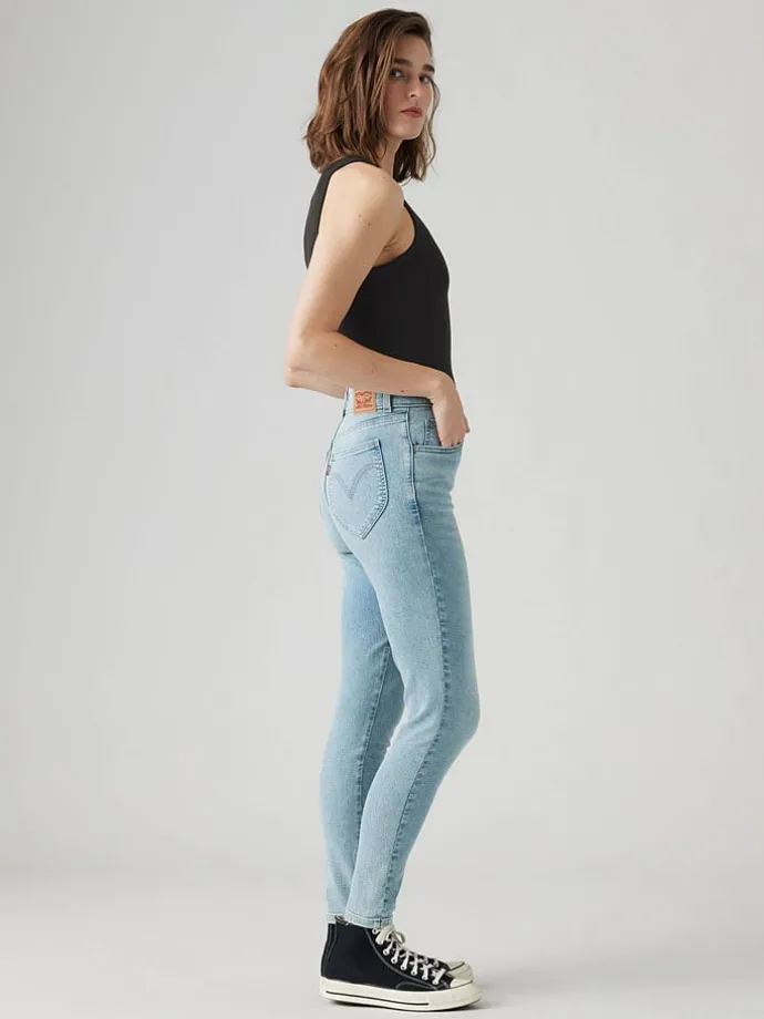 Spijkerbroek - skinny fit - lichtblauw