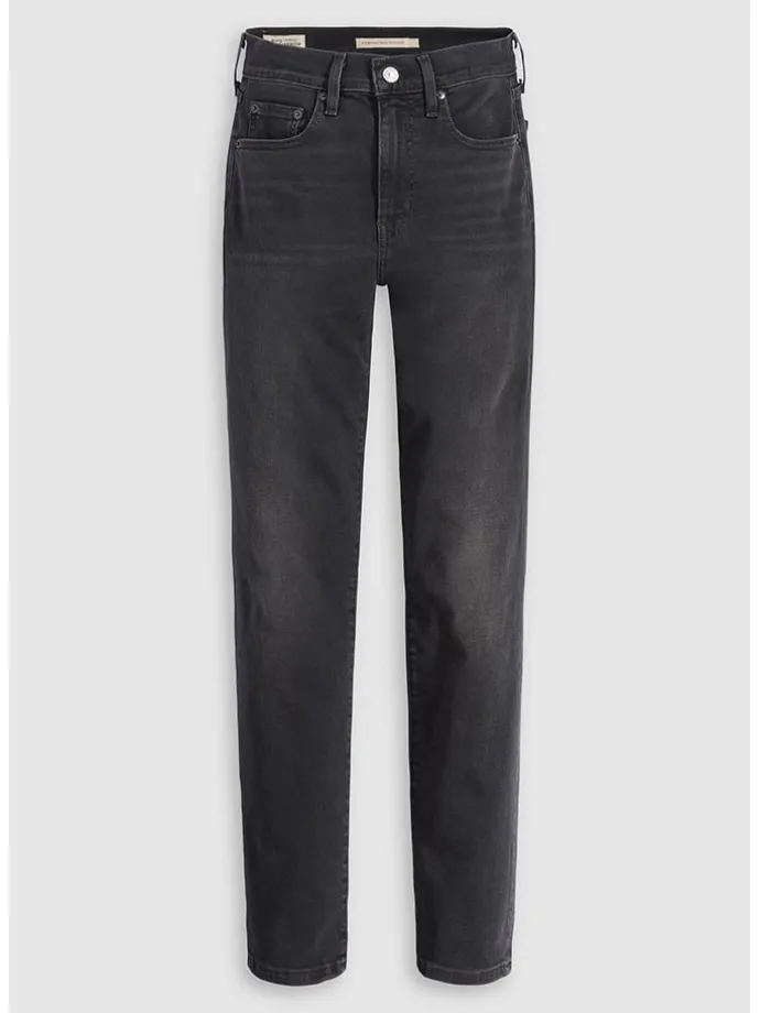 Spijkerbroek - slim fit - antraciet