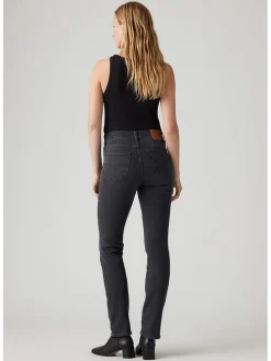 Spijkerbroek - slim fit - antraciet