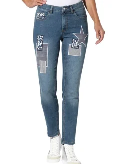 Spijkerbroek - slim fit - blauw