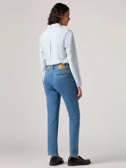 Spijkerbroek - slim fit - blauw