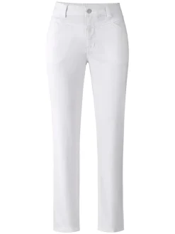 Spijkerbroek - slim fit - crème