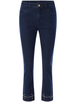 Spijkerbroek - slim fit - donkerblauw