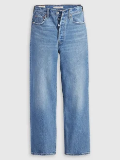 Spijkerbroek - straight fit - blauw