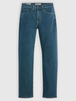 Spijkerbroek - straight fit - blauw