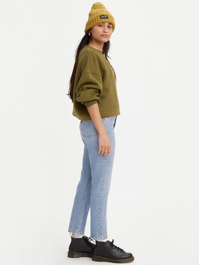 Spijkerbroek - tapered fit - lichtblauw