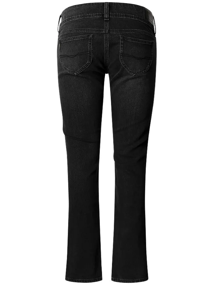 Spijkerbroek "Venus" - slim fit - zwart