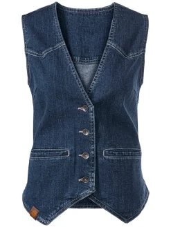 Spijkergilet donkerblauw