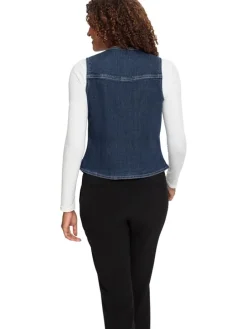 Spijkergilet donkerblauw