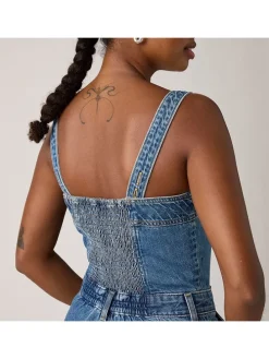 Spijkerjumpsuit 