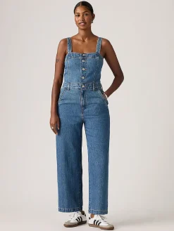 Spijkerjumpsuit 
