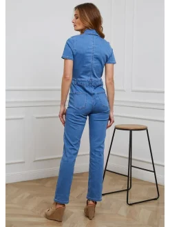Spijkerjumpsuit "Harper" blauw