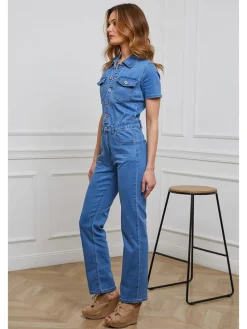 Spijkerjumpsuit 