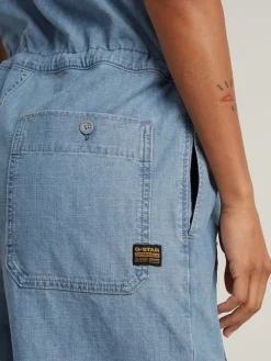 Spijkerjumpsuit lichtblauw