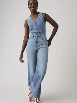 Spijkerjumpsuit lichtblauw