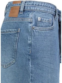 Spijkerrok blauw