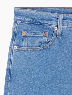 Spijkerrok blauw