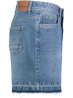 Spijkerrok blauw