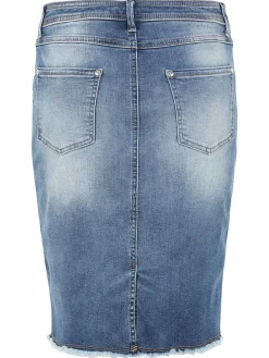 Spijkerrok blauw