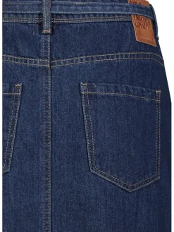 Spijkerrok donkerblauw
