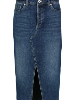 Spijkerrok donkerblauw