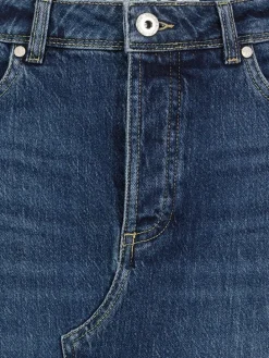 Spijkerrok donkerblauw