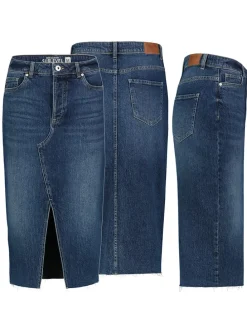 Spijkerrok donkerblauw