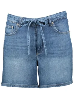Spijkershort blauw