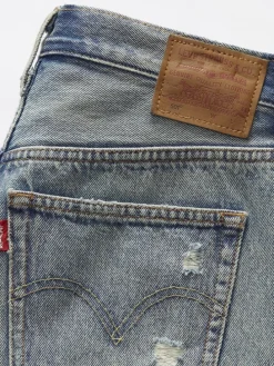 Spijkershort lichtblauw