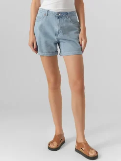 Spijkershort "Zuri" lichtblauw