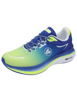 Sportschoenen "Usain" blauw/geel