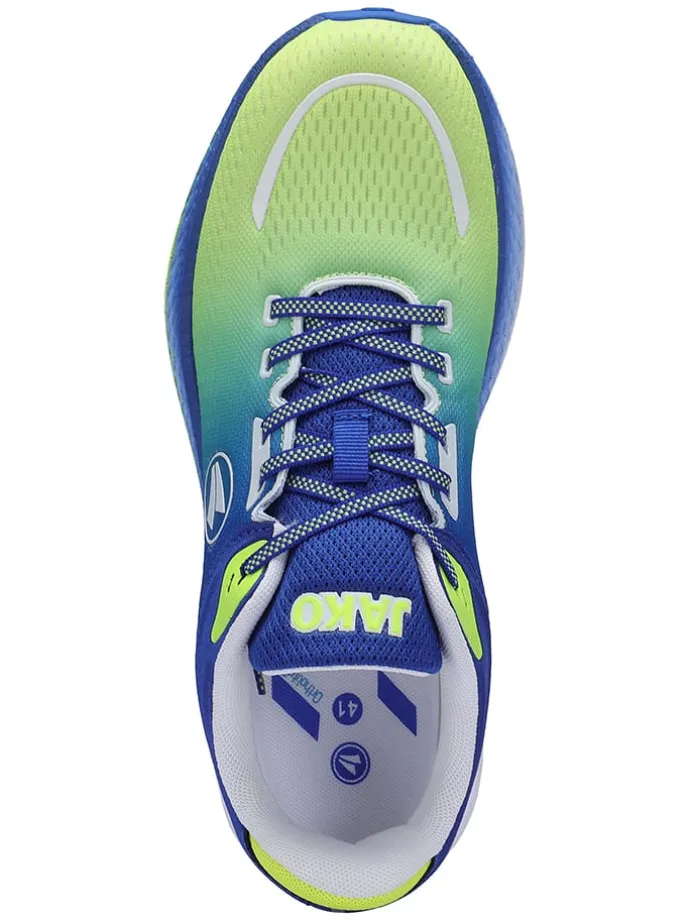 Sportschoenen "Usain" blauw/geel