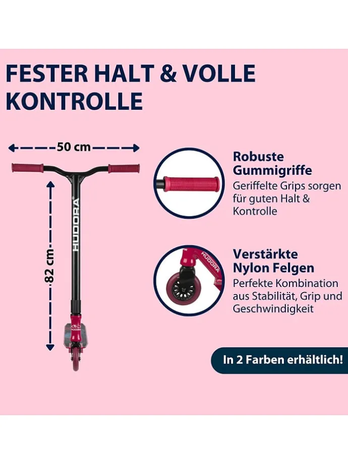 Step "Stunt XQ-13" zwart/rood - vanaf 8 jaar