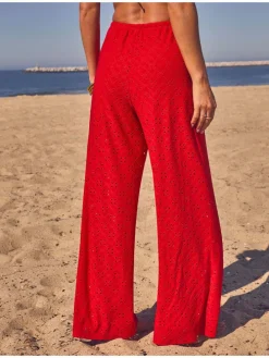Strandhose rood