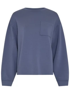 Sweasthirt "Illiana" donkerblauw