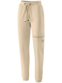 Sweatbroek beige