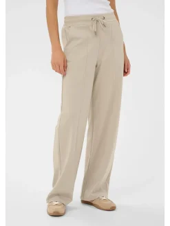 Sweatbroek beige
