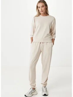 Sweatbroek crème