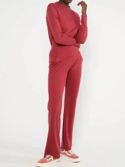 Sweatbroek rood