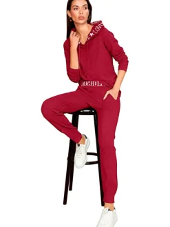 Sweatbroek rood