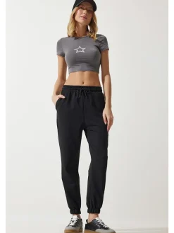 Sweatbroek zwart