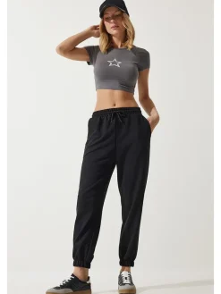 Sweatbroek zwart