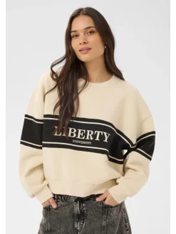 Sweatshirt beige