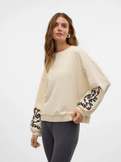 Sweatshirt beige