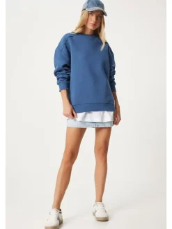 Sweatshirt blauw