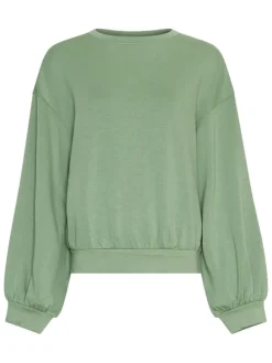 Sweatshirt "Brionna" groen
