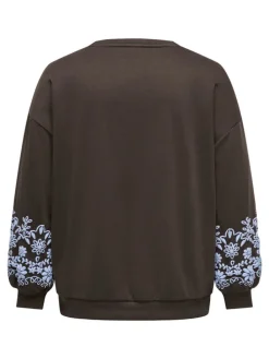 Sweatshirt bruin
