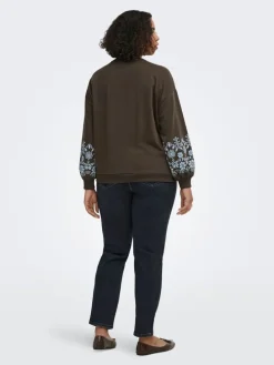 Sweatshirt bruin