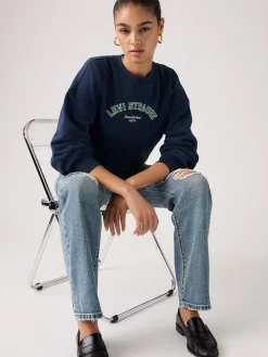 Sweatshirt donkerblauw