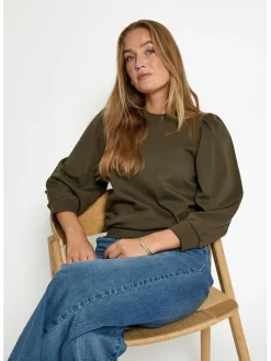 Sweatshirt "Fiola" kaki